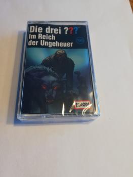 Die Drei Fragezeichen Folge 195 Im Reich der Ungeheuer Schwarz mit Weißen Druck 8898546714 4 Europa Originalverpackt